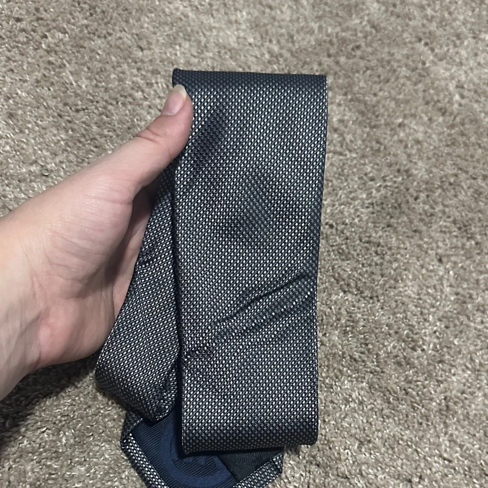 MK Textured Dark Gray Tie